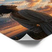 Gemalter Himmel Poster (Ecke)