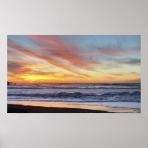 Gemalter Himmel Poster