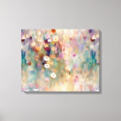 Gemalter impressionistischer Daisy-Druck Leinwanddruck (Vorderseite)
