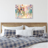 Gemalter impressionistischer Daisy-Druck Leinwanddruck (Insitu (Schlafzimmer))
