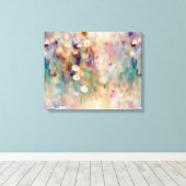 Gemalter impressionistischer Daisy-Druck Leinwanddruck (Insitu (Holzboden))