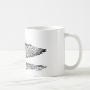 Gemalter Loon Kaffeetasse