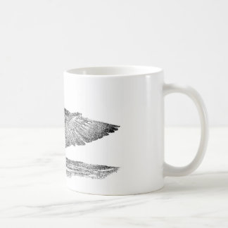 Gemalter Loon Kaffeetasse