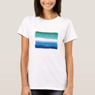 GEMALTER MÄNNLICHER SCHWULER STOLZ - Azure T-Shirt