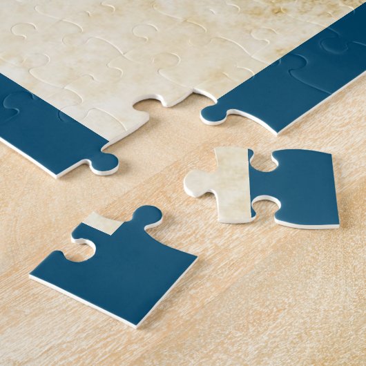 Gemalter Nautischer Kraken-Tintenfisch Puzzle (Seite)