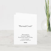 Gemalter Nebenfluss Karte (Rückseite)