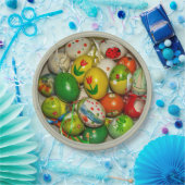 Gemalter Osterei-Schüssel-WegwerfpapierTeller Pappteller (Party)