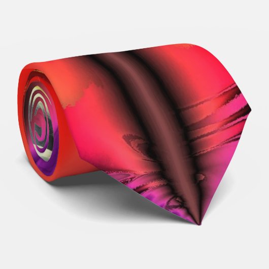 Gemalter Pfeil Krawatte (Gerollt)