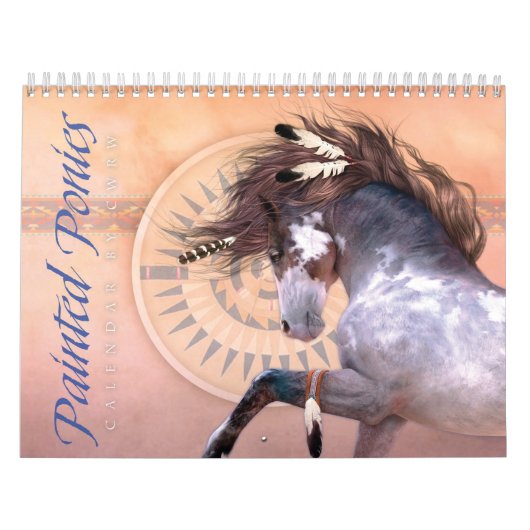 Gemalter Pony-Kalender Kalender (Titelbild)