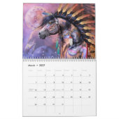 Gemalter Pony-Kalender Kalender (Mär 2027)