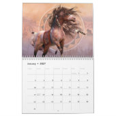 Gemalter Pony-Kalender Kalender (Jan 2027)