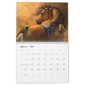 Gemalter Pony-Kalender Kalender (Feb 2027)