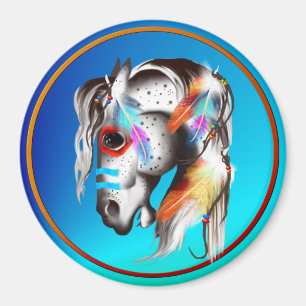Gemalter Pony-Magnet Magnet