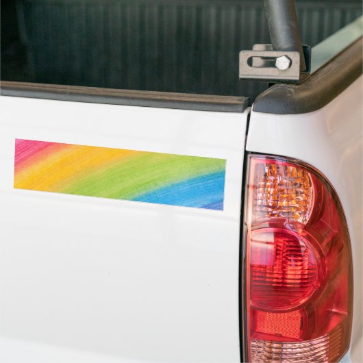 Gemalter Regenbogen Autoaufkleber (Auf Lkw)