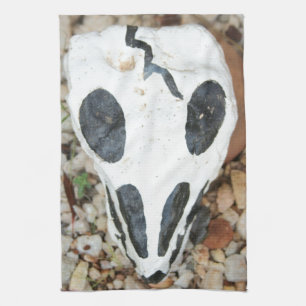 Gemalter Schädel Dia de Muertos Handtuch