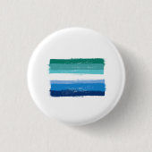 GEMALTER STOLZER SCHWULER MANN - Azure Button (Vorderseite)
