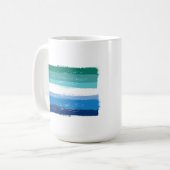 GEMALTER STOLZER SCHWULER MANN - Azure Kaffeetasse (Vorderseite Links)