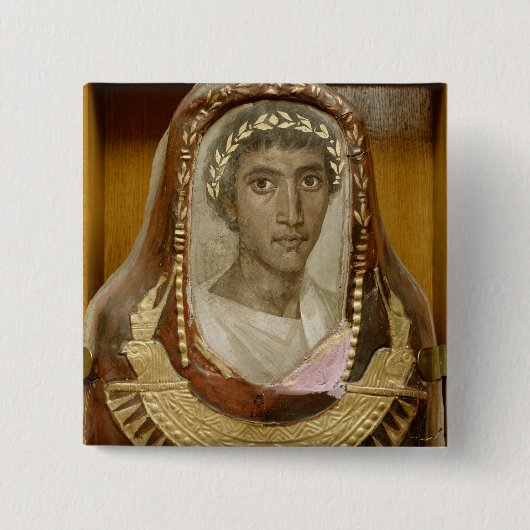 Gemalter und vergoldeter Mamafall von Artemidorus Button (Vorderseite)