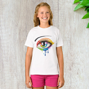 Gemaltes Auge T-Shirt