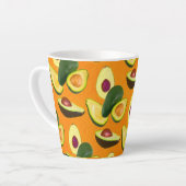 Gemaltes Avocado-Muster Milchtasse (Linke Ecke)