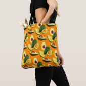 Gemaltes Avocado-Muster Tasche (Von Nahem)