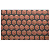 Gemaltes Basketball-Muster Stoff (Fat Quarter (45,7 x 55,9 cm))