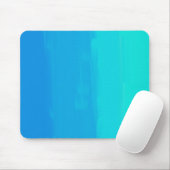 Gemaltes Blau Mousepad (Mit Mouse)