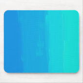 Gemaltes Blau Mousepad (Vorne)