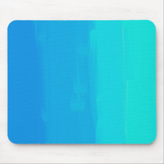 Gemaltes Blau Mousepad