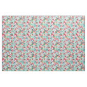 Gemaltes Blumen-Muster Stoff (Fat Quarter (45,7 x 55,9 cm))