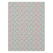 Gemaltes Blumen-Muster Tischdecke (Vorderseite)