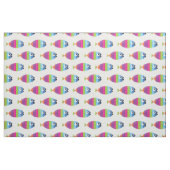 Gemaltes bunte Fisch-gestreiftes Stoff (Fat Quarter (45,7 x 55,9 cm))