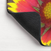 Gemaltes Gänseblümchen Mousepad (Ecke)