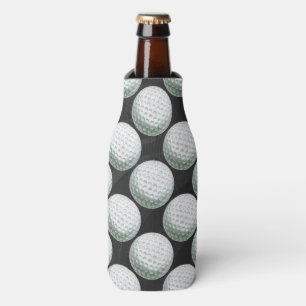 Gemaltes Golfball-Muster Flaschenkühler