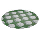 Gemaltes Golfball-Muster Schneidebrett (Ecke)