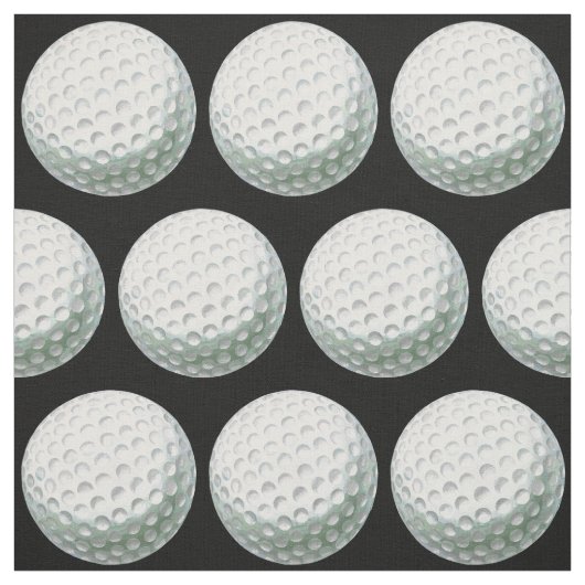 Gemaltes Golfball-Muster Stoff (Muster)