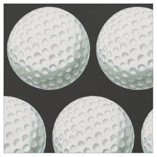 Gemaltes Golfball-Muster Stoff