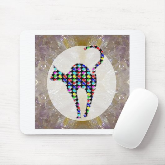 Gemaltes Haustiere Katzen-Kätzchen-Haustier Mousepad (Mit Mouse)