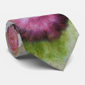 Gemaltes Hippie Batik Design Krawatte (Gerollt)