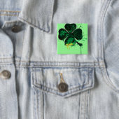 GEMALTES KLEE-BUTTON BUTTON (Beispiel)