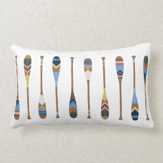 Gemaltes Paddel-Wurfs-Kissen Lendenkissen
