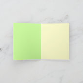 Gemaltes Pony - notecard Karte (Innenseite)