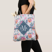 Gemaltes Rosen-Muster Tasche (Von Nahem)