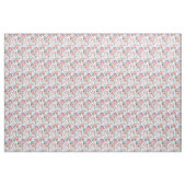 Gemaltes Rosenmuster Stoff (Yard (91,4 cm))