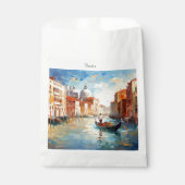 Gemaltes Venedig, Italien Geschenktütchen (Vorderseite)