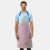 GEMALTETE KONKRETE BUIDUNG SCHÜRZE (Getragen)