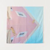 GEMALTETE KONKRETE BUIDUNG WANDTEPPICH (Vorderseite (Horizontal))