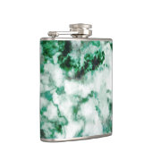 Gemarmorte Quarz-Beschaffenheit Flachmann (Rechts)