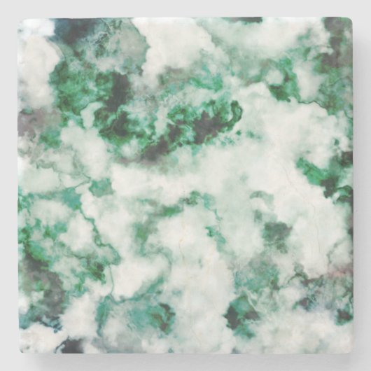 Gemarmorte Quarz-Beschaffenheit Steinuntersetzer (Vorderseite)