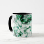 Gemarmorte Quarz-Beschaffenheit Tasse (Vorderseite Links)